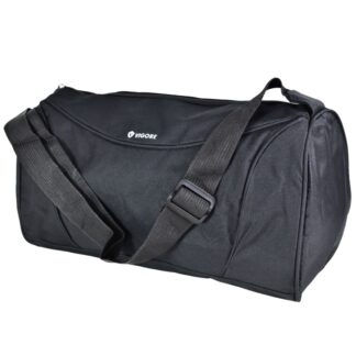 Bolso deportivo negro vigore 40x20x18cm.