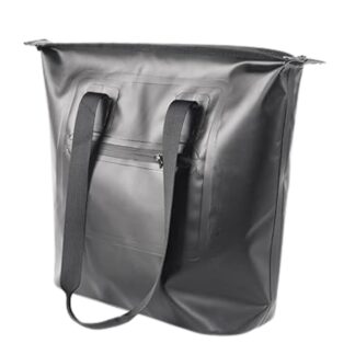 Bolso impermeable de playa 50x40cm. Negro