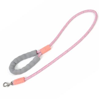 Correa rosada para mascotas 1x120cm.