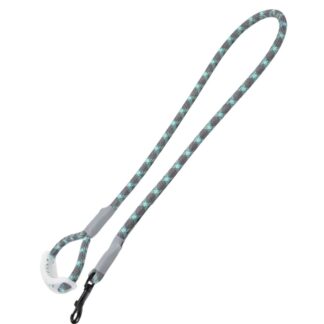 Correa verde y gris para mascotas 0.8x120cm.