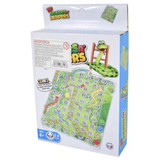 Juego de mesa serpientes y escaleras 3D