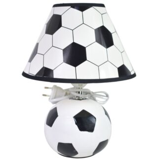 Lámpara de cerámica pelota 32x23cm.