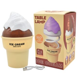Lámpara flexible helado 15x8cm.