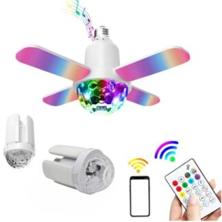 Lámpara RGB parlante con control