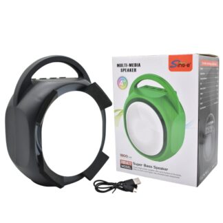 Parlante portátil Bluetooth con luz