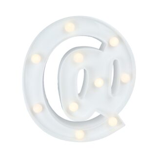 Lámpara arroba 22 x 19 cm