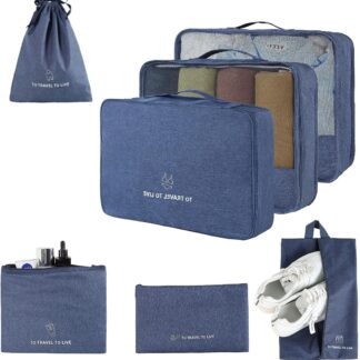 Organizadores para viaje 7pcs 41x32x11cm