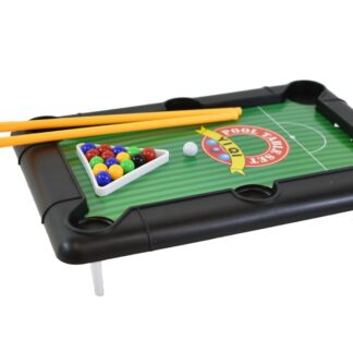 Mini juego de pool 21.5 x 14.5 cm
