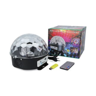 Lámpara parlante bluetooth con control  y luz led 220v