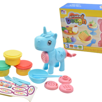 Juego de masas de moldear unicornio 22x16x7cm