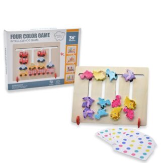 Juego didáctico de colores con animales 22.5x17cm