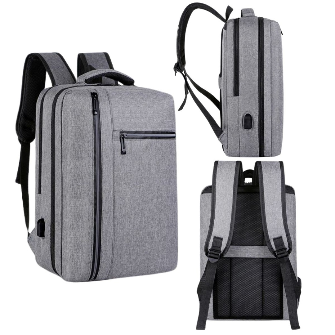 Mochila multifunción impermeable con puerto USB 42x30x15cm - Imagen 3