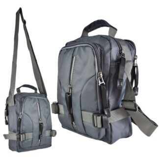 Bolso al hombro 25x20x10cm. Gris