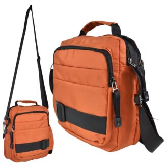 Bolso al hombro 25x20x10cm. Naranja