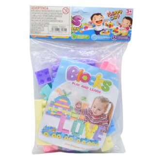 Juego de bloques en bolsa 24pcs.