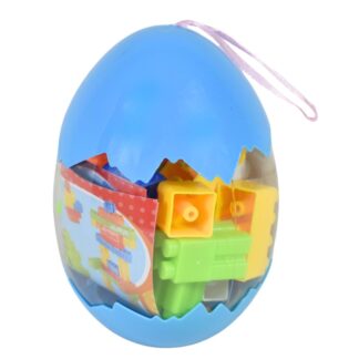 Juego de bloques en huevo celeste 15pcs.