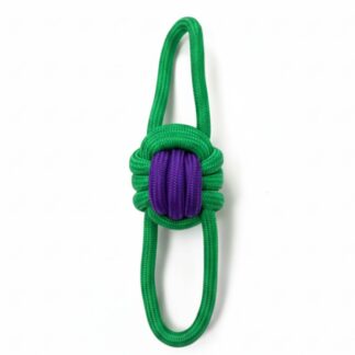 Juguete de cuerda para mascotas 21cm. Verde