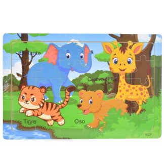 Puzzle de madera 23x15cm.