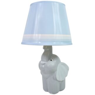Lámpara de cerámica elefante 37x20cm.