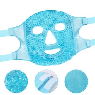 Máscara facial de gel frio caliente