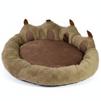 Cama para mascotas marrón
