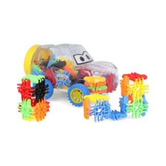 Auto con bloques de encastre 20 x 12 x 13 cm