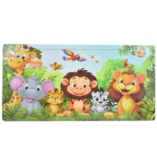 Puzzle de madera 45x22.5cm.